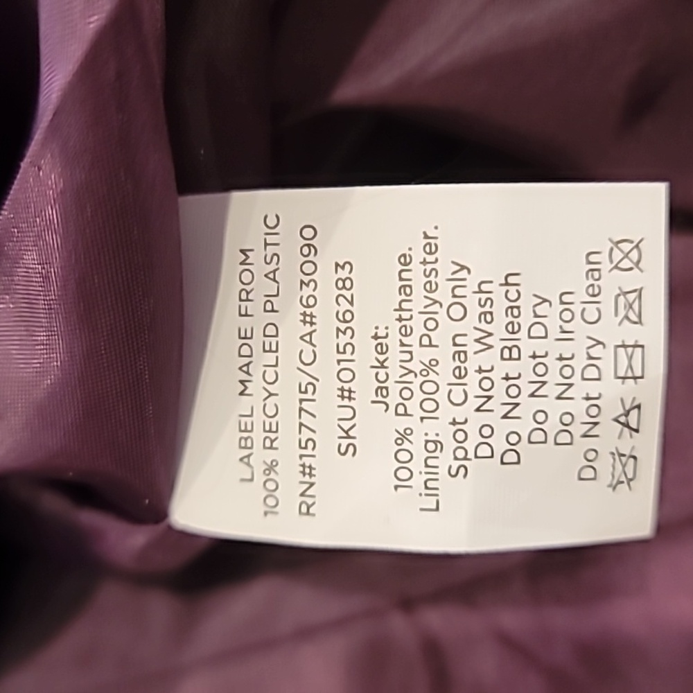 Suicide Squad Pleather Croc Print Trench Coat Purple Medium - Picture 17 of 17